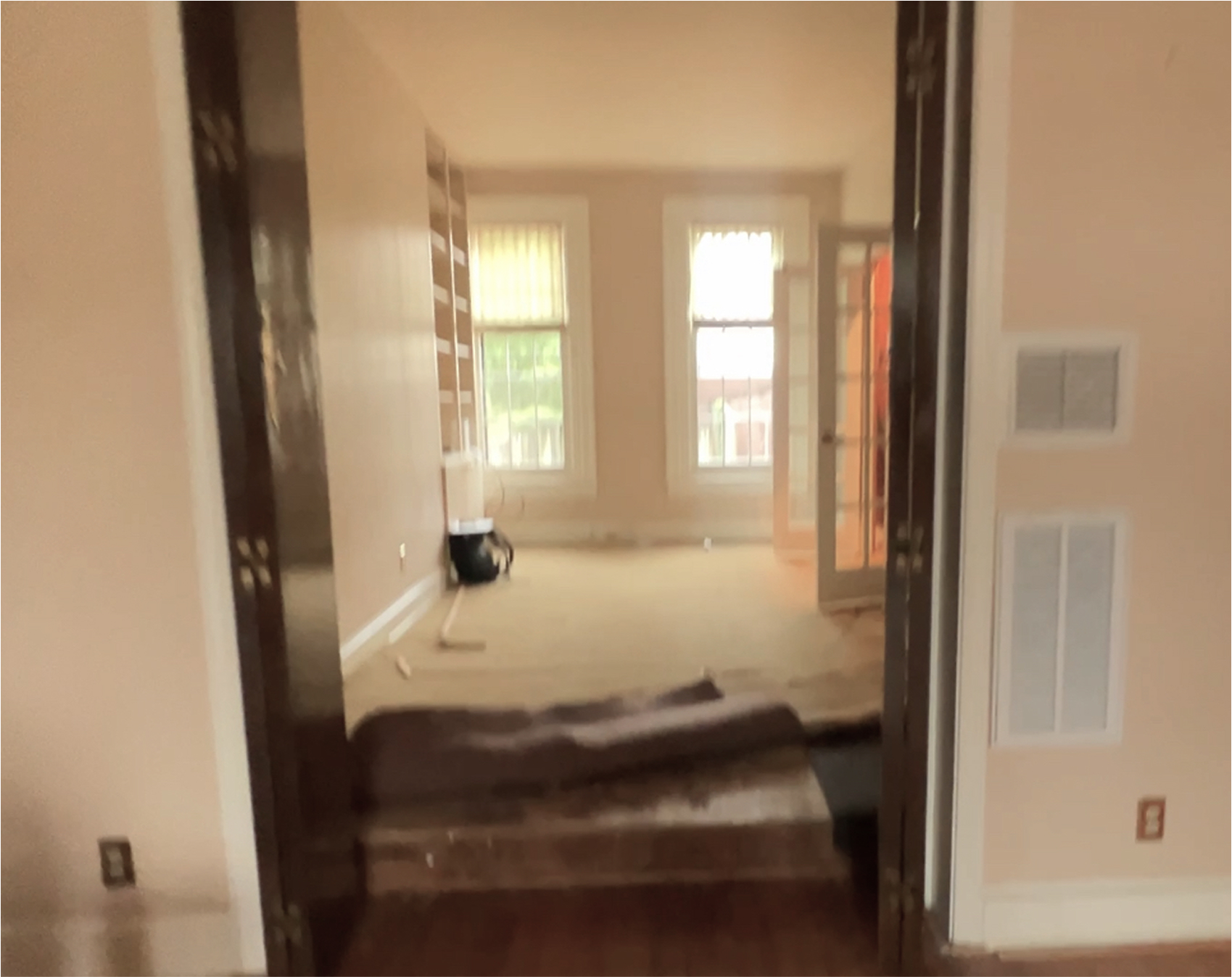 Original view of the space